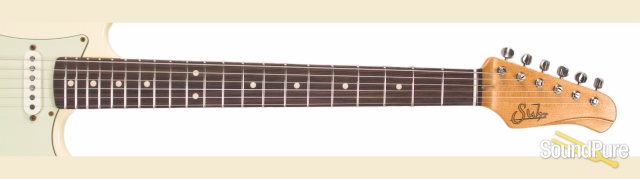 Suhr Classic Antique Vintage White SSS IRW Electric #29487 — image 8