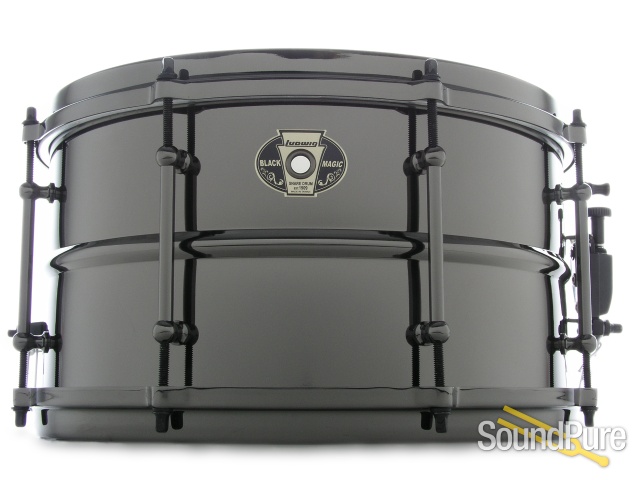 Ludwig 7x13 Black Magic Brass Snare Drum — image 1