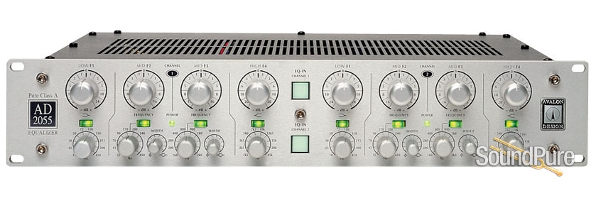 Avalon AD-2055 - Parametric Equalizer B-Stock | Soundpure.com
