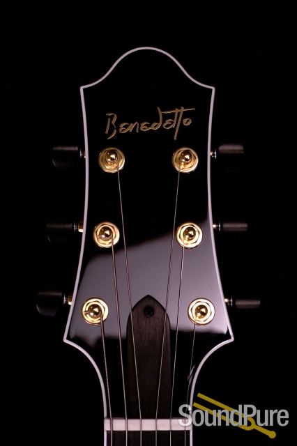 Benedetto Bravo Honey Blonde/Espresso S1098 Archtop Guitar — image 6