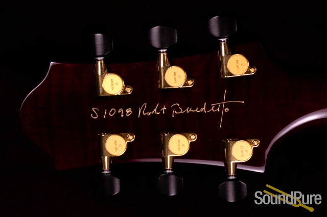 Benedetto Bravo Honey Blonde/Espresso S1098 Archtop Guitar — image 9