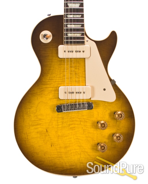 Gibson Custom '54 Les Paul Reissue Iced Tea M2M #44319 -Used — image 1