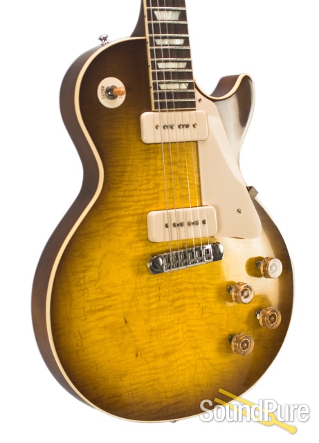 Gibson Custom '54 Les Paul Reissue Iced Tea M2M #44319 -Used — image 8