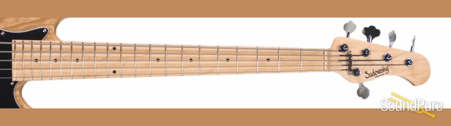 Sadowsky MV5 Natural Gloss 5-String Electric Bass Guitar — image 5