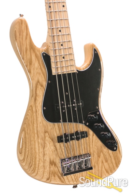 Sadowsky MV5 Natural Gloss 5-String Electric Bass Guitar — image 9