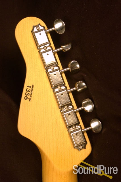 Melancon Pro Artist Olympic White sn1356 Electric Guitar — image 4
