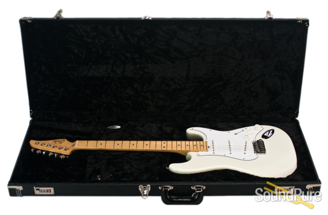 Suhr Custom Classic Olympic White SSS Guitar #17770 - Used — image 5