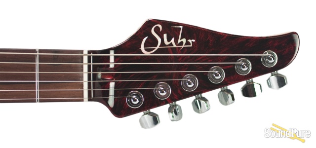Suhr Modern Custom Red Nova Electric Guitar #29541 - Used — image 2