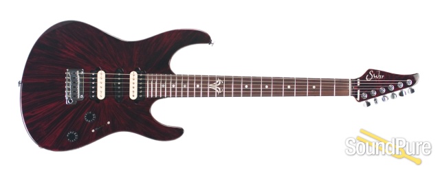 Suhr Modern Custom Red Nova Electric Guitar #29541 - Used — image 4