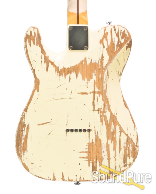 Suhr Classic T Extreme Antique Vintage White SSS #29485 — image 5