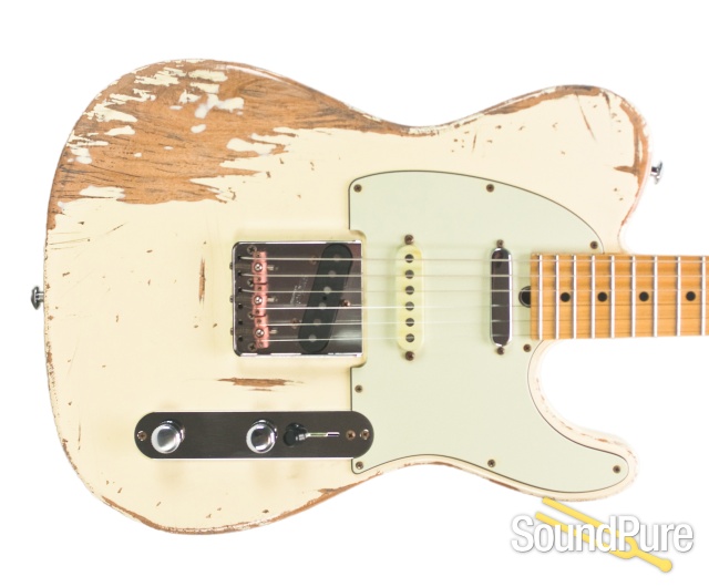 Suhr Classic T Extreme Antique Vintage White SSS #29485 — image 8