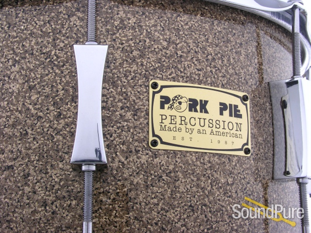 Pork Pie 7x13 Maple Snare Drum-B20 Sparkle — image 2