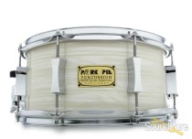 Pork Pie 6.5x13 Maple w/Rings Snare Drum White Oyster Pork Pie 6.5x13 Maple w/Rings Snare Drum White Oyster