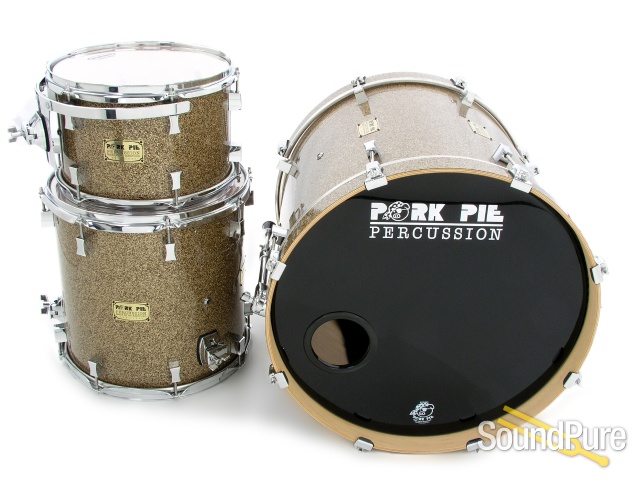 Pork Pie 3pc Maple Drum Set-B20 Sparkle