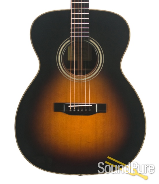 Eastman E20OM-SB Addy/Rosewood Sunburst Acoustic #16556260 — image 1