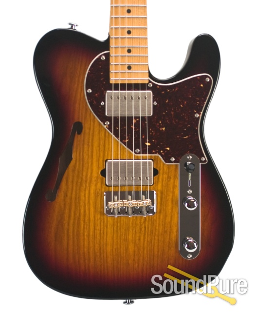 Suhr Alt T Pro 3-Tone Burst HH Electric Guitar #JST3P8R — image 1
