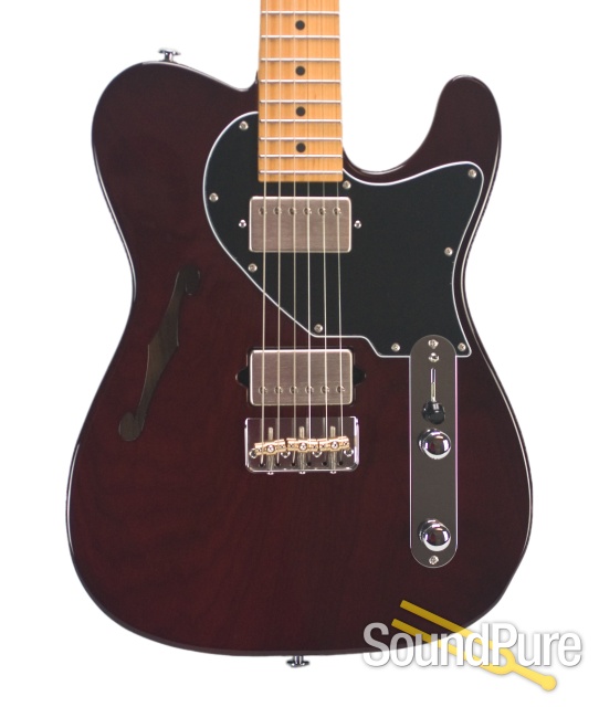 Suhr Alt T Pro Trans Brown HH Electric Guitar #JST0P6A — image 1