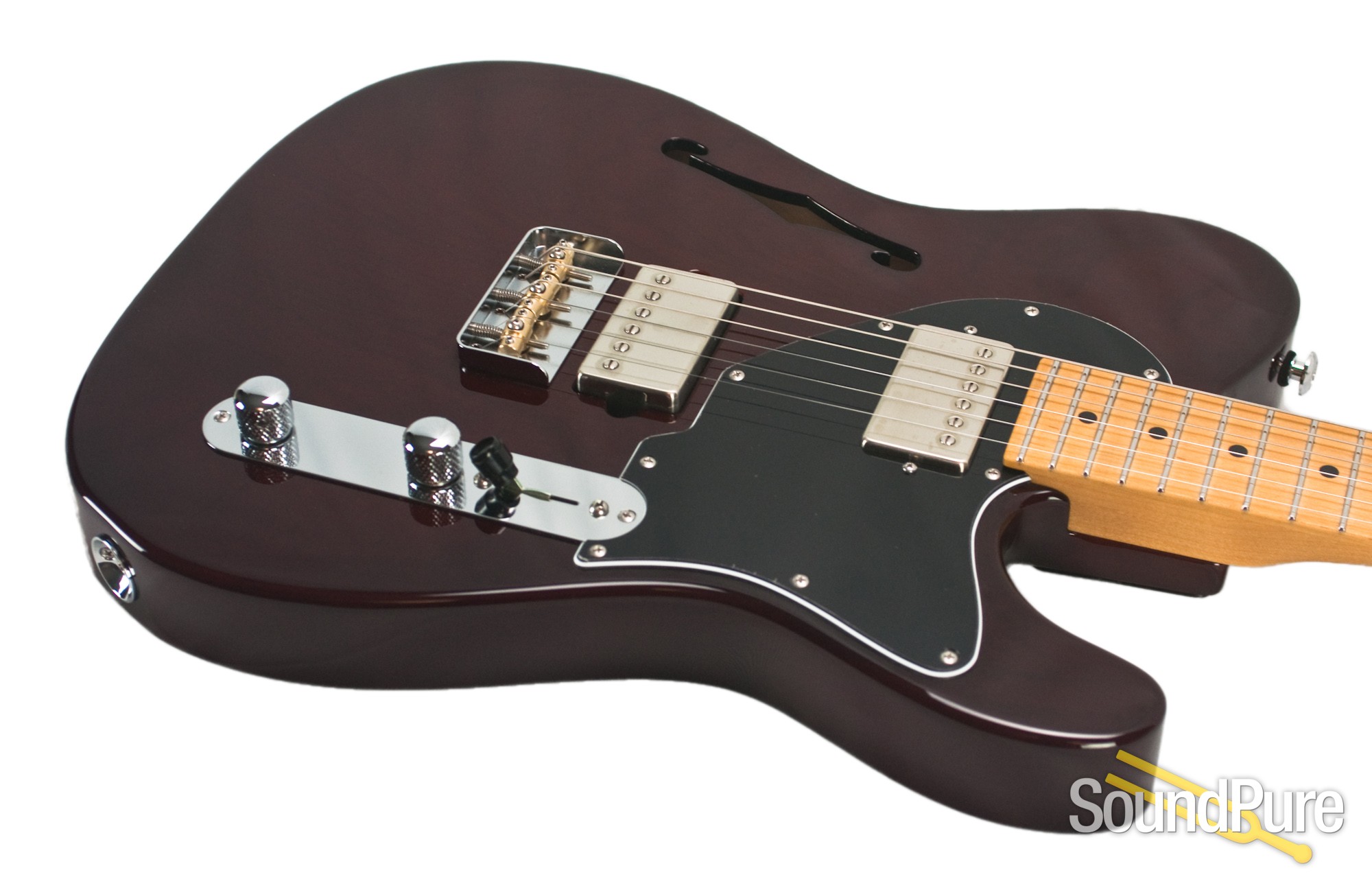 Suhr Alt T Pro Trans Brown HH Electric Guitar #JST0P6A