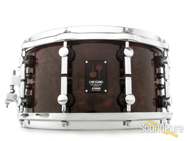 Sonor 14x7 One Of A Kind Snare Drum- Pacific Walnut Burl — image 1