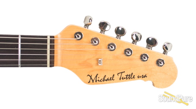 Michael Tuttle Custom Classic S Olympic White HSS #389 — image 2
