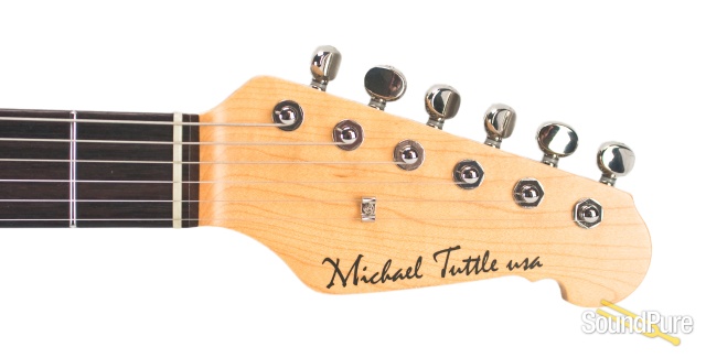 Michael Tuttle Custom Classic S Vintage White IRW HSS #390 — image 2