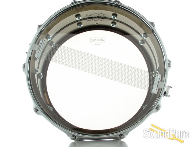Ludwig 6.5x14 Black Beauty Brass Snare Drum-Tube Lugs LB417T — image 3