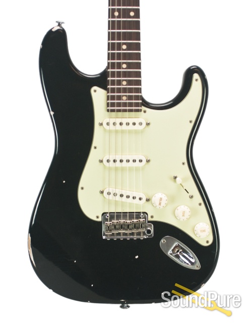Suhr Classic Antique Black SSS Electric Guitar #20364 - Used — image 1