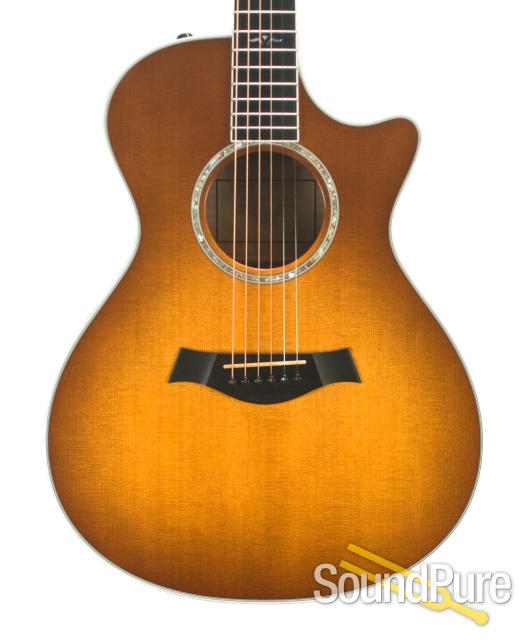 Taylor 2008 612CE Honeyburst Acoustic/Electric Guitar - Used — image 1