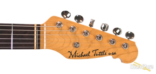 Michael Tuttle Tuned T Cream Electric Guitar #107 - Used — image 2