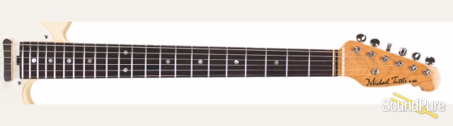 Michael Tuttle Tuned T Cream Electric Guitar #107 - Used — image 5