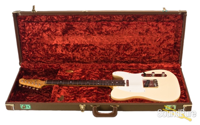 Michael Tuttle Tuned T Cream Electric Guitar #107 - Used — image 8
