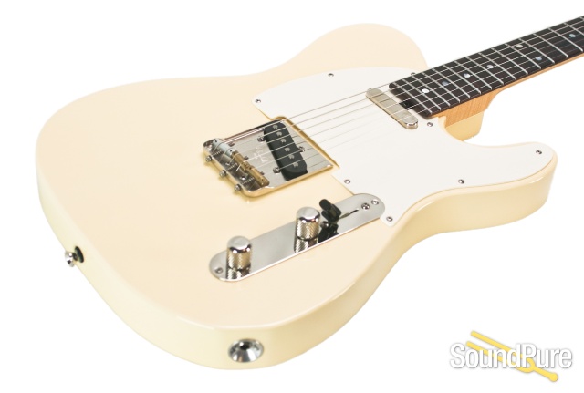 Michael Tuttle Tuned T Cream Electric Guitar #107 - Used — image 10