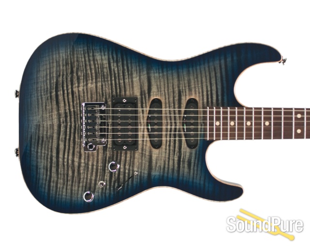 Anderson Drop Top Natural Black to Dark Blue Burst 06-06-16A — image 9