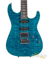 Anderson Drop Top Deep Bora Bora Blue w/ Binding #06-17-16N Anderson Drop Top Deep Bora Bora Blue w/ Binding #06-17-16N