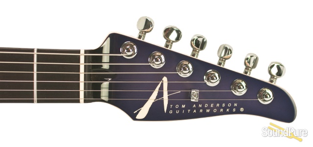 Anderson Drop Top Natural Purple Burst w/ Binding #07-17-16N — image 2