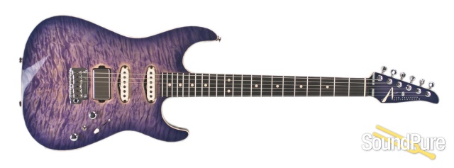 Anderson Drop Top Natural Purple Burst w/ Binding #07-17-16N — image 4