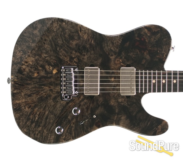 Suhr Custom Classic T 24 Buckeye Burl Natural #29904 — image 8