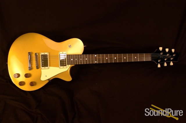McInturff Carolina Standard Gold-Top Electric Guitar — image 9