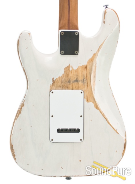 Suhr Custom Classic Antique Trans White SSS #31328 — image 4