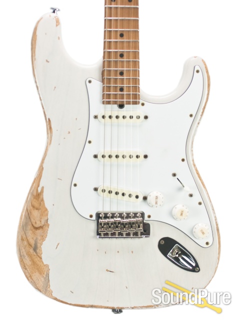 Suhr Custom Classic Antique Trans White SSS #31328 — image 1