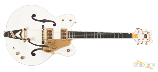 Gretsch 2010 G6136DC White Falcon Double Cutaway - Used — image 3