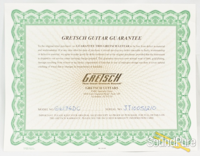 Gretsch 2010 G6136DC White Falcon Double Cutaway - Used — image 5