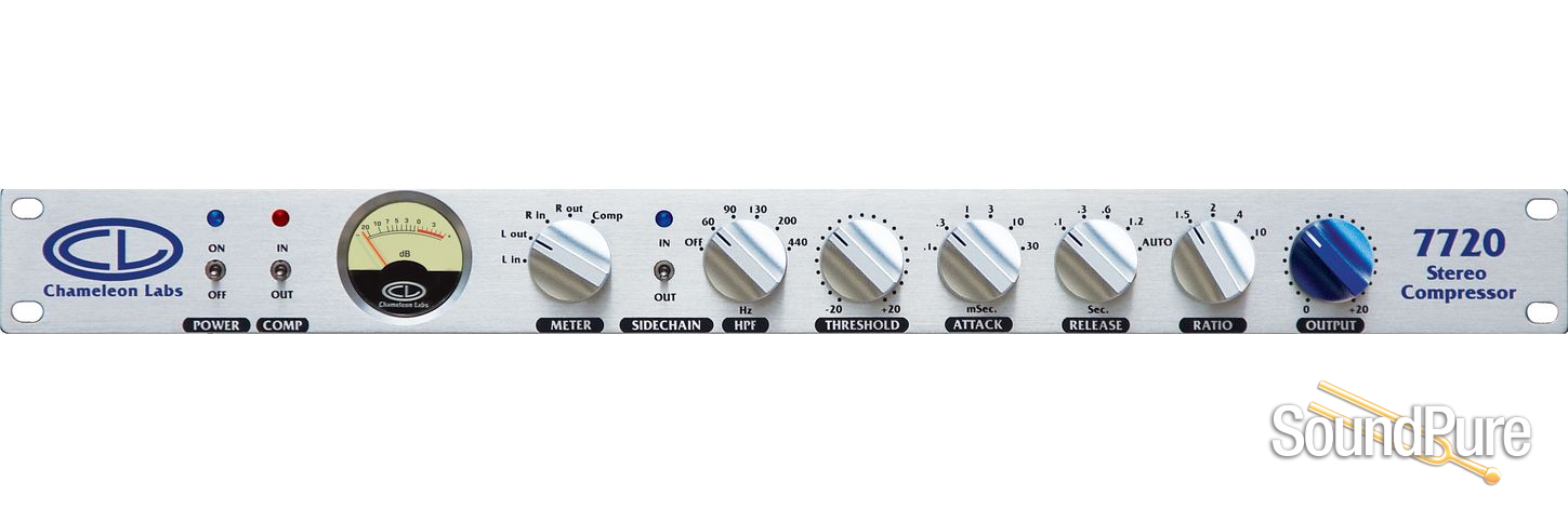 Chameleon Labs 7720 Stereo Compressor | Soundpure.com