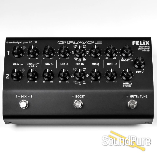 Grace Design FELiX Instrument Preamp/Blender - Black — image 1