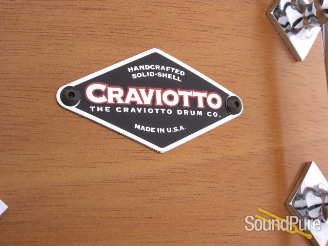 Craviotto 5.5x14 Mahogany Custom Snare Drum BB/BB — image 2