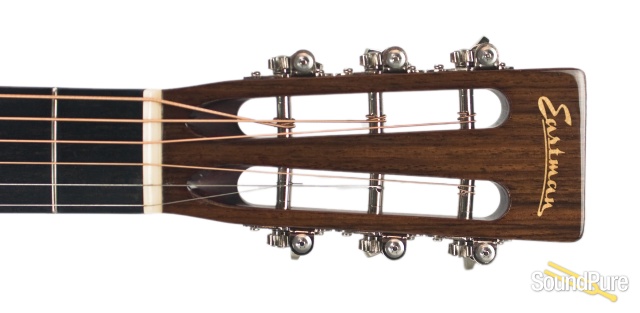 Eastman E10P-SB Addy/Mahogany Parlor Acoustic #11035365 — image 2