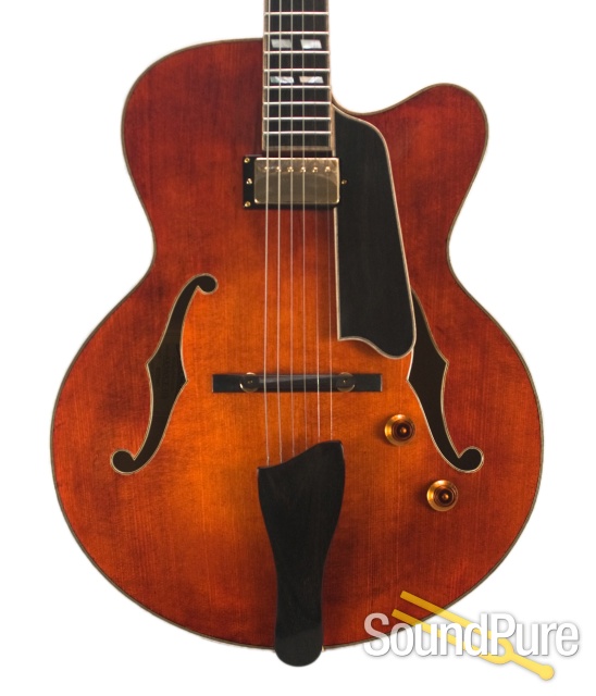 Eastman AR580CE-HB Honeyburst Archtop #10755485 — image 1