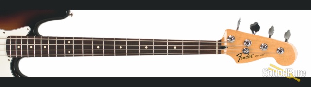 Fender MIM 3-Tone Burst Jazz Bass w/ Lollars - Used — image 5
