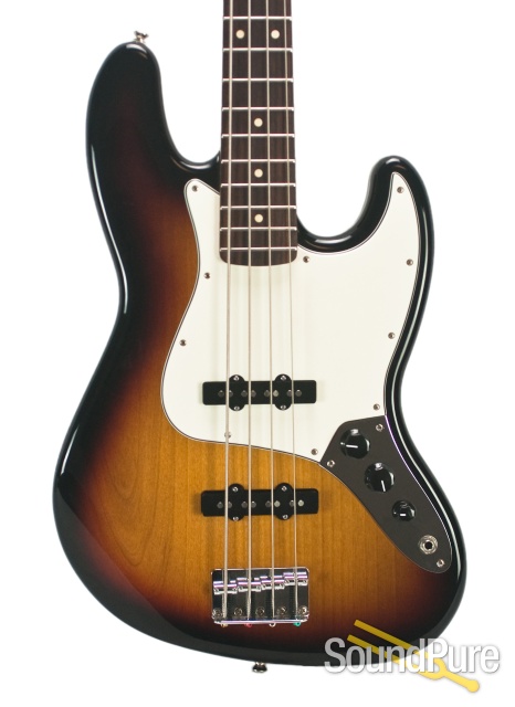 Fender MIM 3-Tone Burst Jazz Bass w/ Lollars - Used — image 1