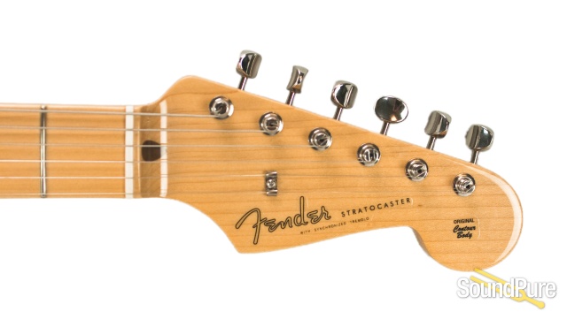 Fender USA Vintage '56 Aged White Blonde Stratocaster - Used — image 2